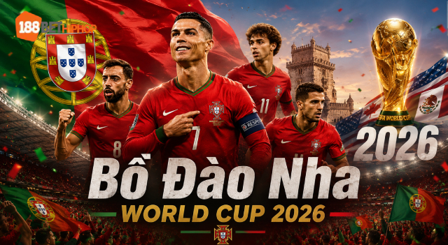 Khám phá hành trình của Bồ Đào Nha World Cup 2026 cùng 188BET CK